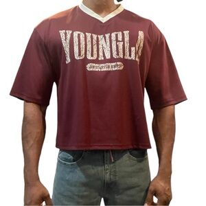 Mesh football jersey